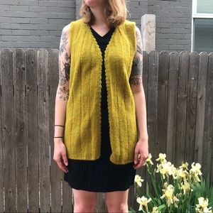 Vintage Handmade Sleeveless Sweater